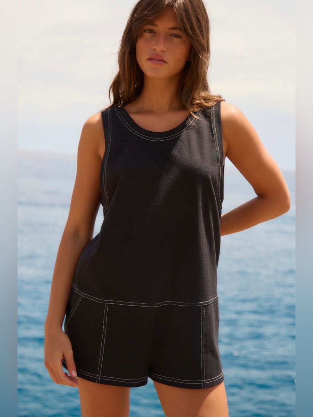 Free people Lucca romper NWT XL